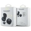 Guess słuchawki Bluetooth GUTWSJ144ESK   TWS + stacja dokująca czarny/black Iridescent 4G Printed Logo